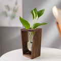Nordhaven Wooden Glass Planter