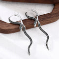 Serpentina Noir Drop Earrings