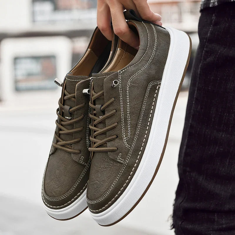 Lunaro Tumbled Leather Derbys