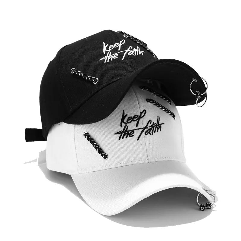 Keep Faith Pierced Cap