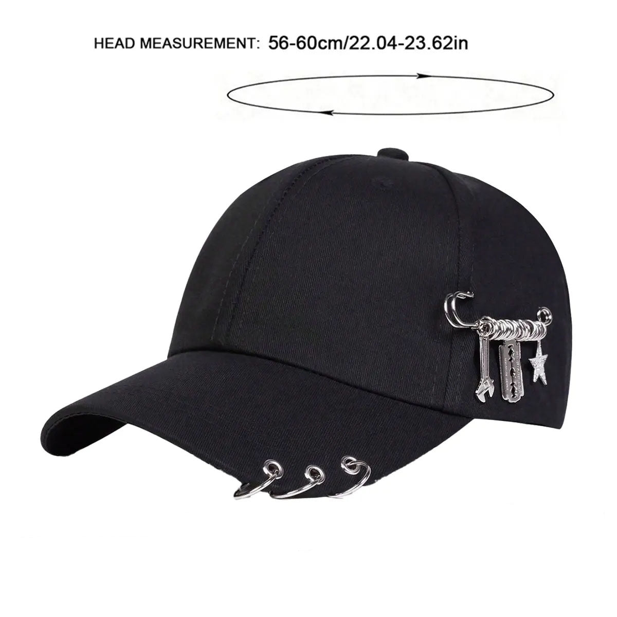 Relic Charm Pierced Cap