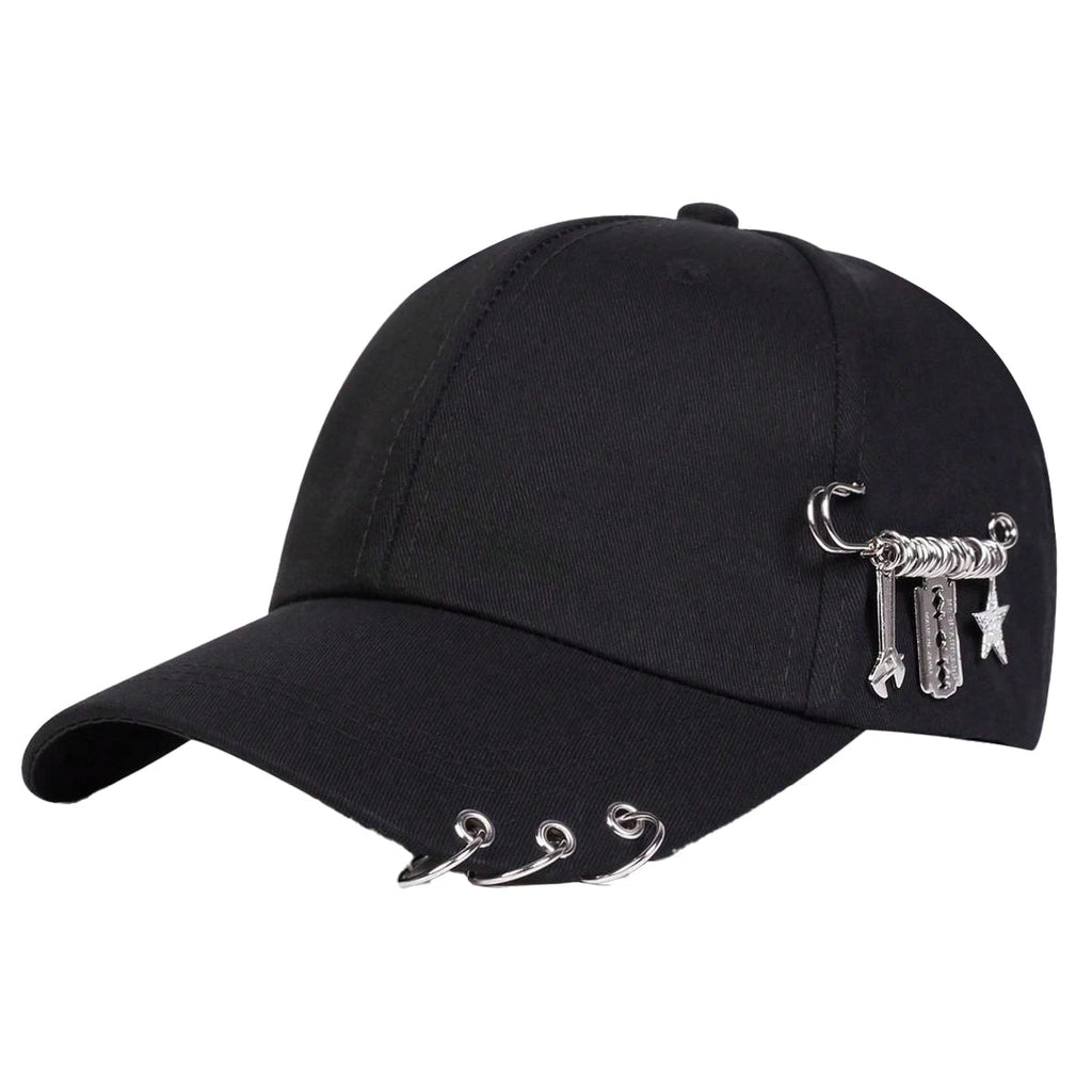 Relic Charm Pierced Cap