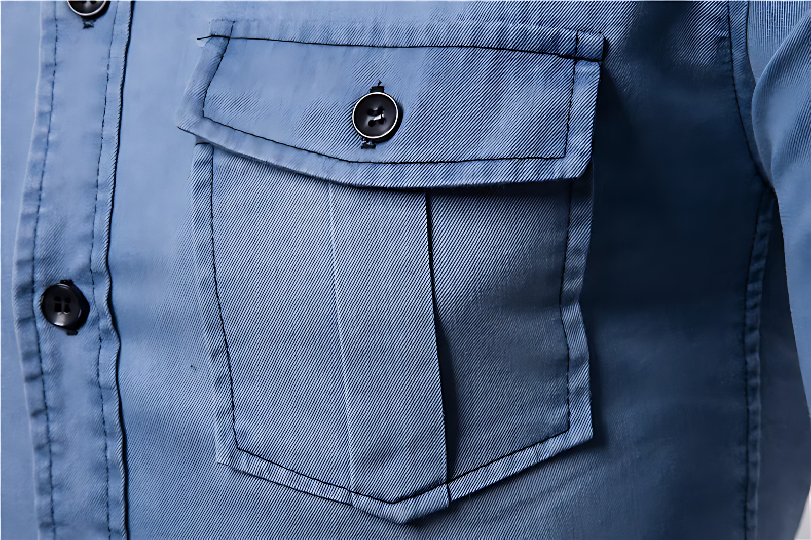 DenimBlend Men's Casual Vintage SlimFit Shirt