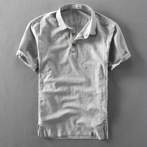 Camden Linen Collar Tee
