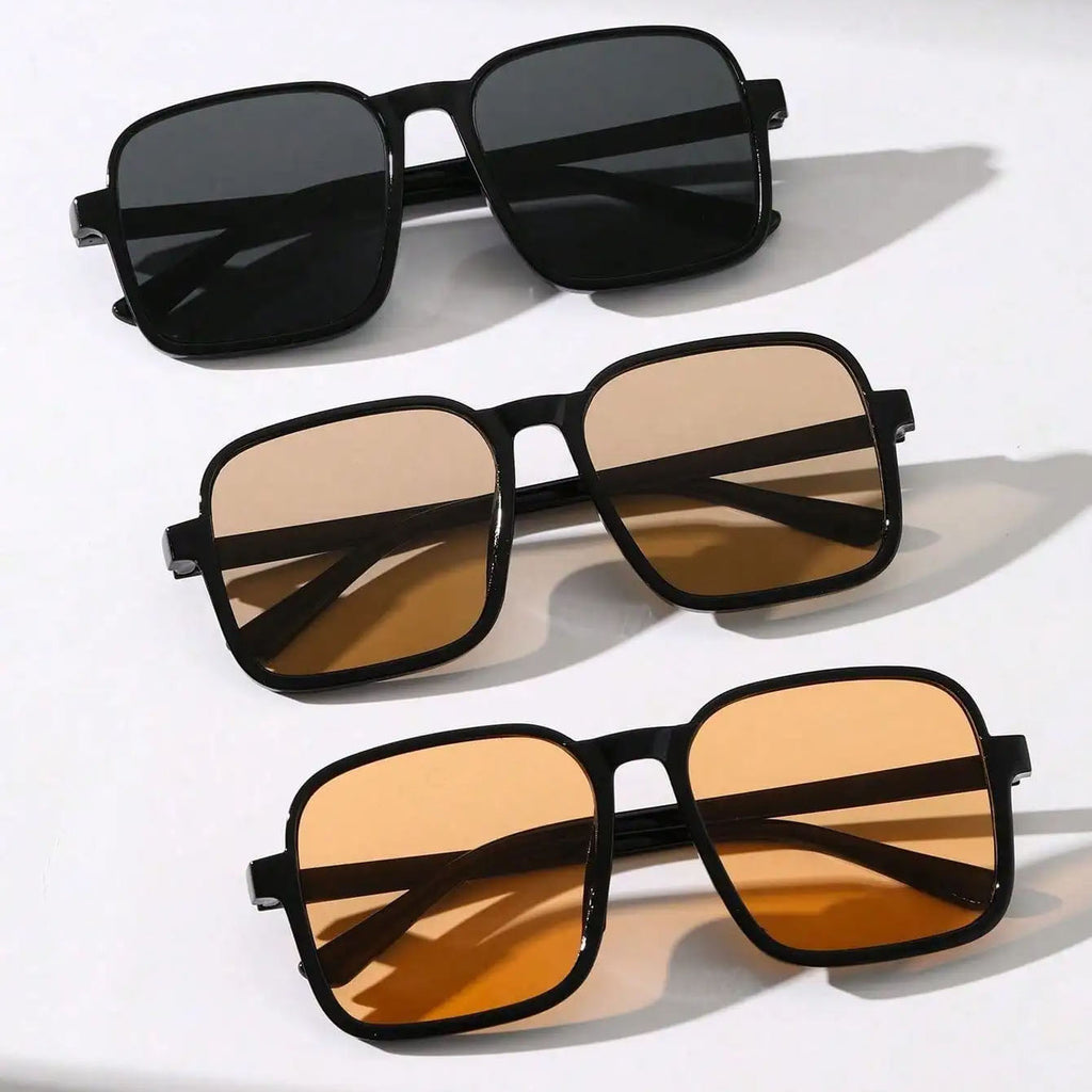 Axel Unisex Square Frame Sunglasses