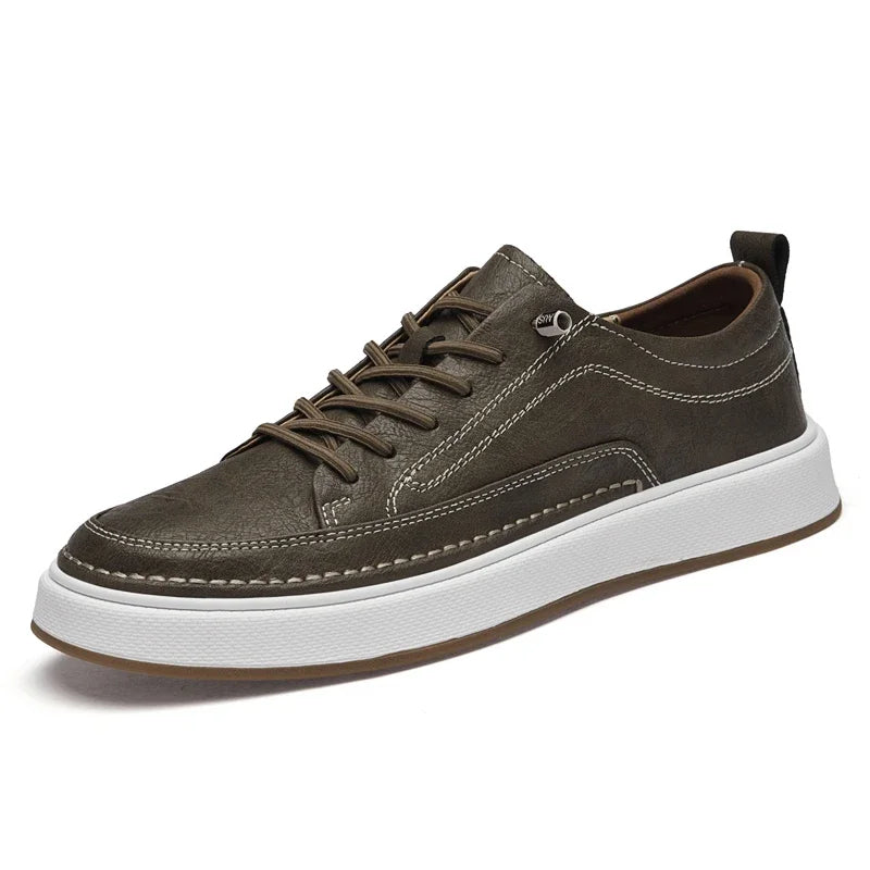 Lunaro Tumbled Leather Derbys