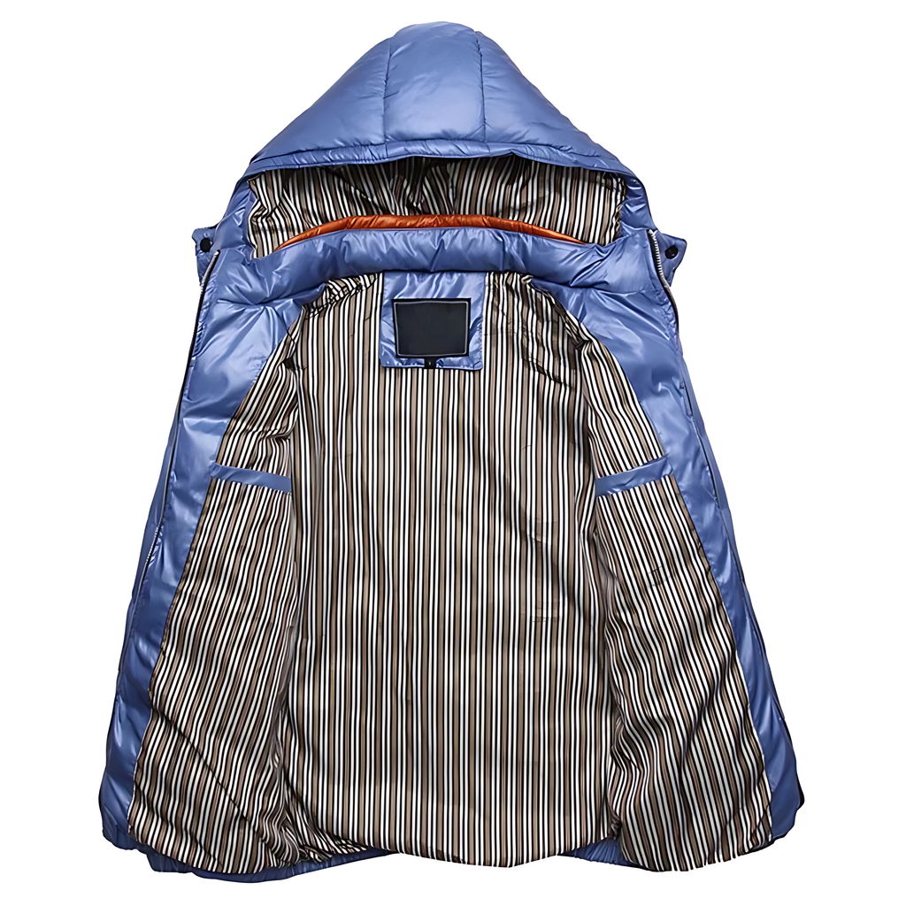 Arctic Shield: Cotton-Stuffed Winter Jacket