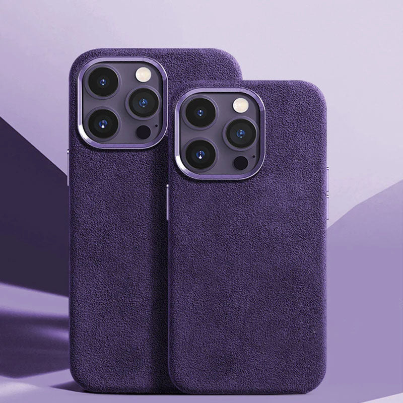 Pinnacle Sentry Suede iPhone Case