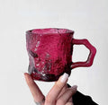 Glacier Rose Glass Mug
